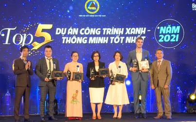 Diamond Lotus Riverside của Phúc Khang Corporation được vinh danh Top 5 dự án công trình xanh thông minh tốt nhất năm 2021