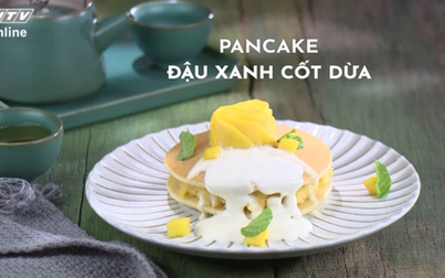Món ngon mỗi ngày: Pancake đậu xanh cốt dừa
