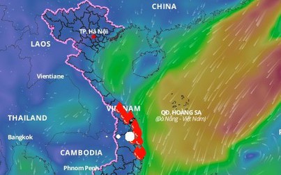 Áp thấp xuất hiện trên Biển Đông, miền Trung và Tây Nguyên mưa rất lớn