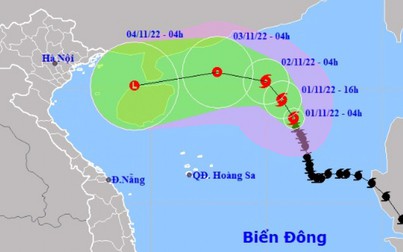 Bão số 7 giật cấp 13, khả năng ít ảnh hưởng trực tiếp đất liền nước ta