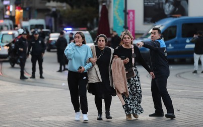 Hiện trường nổ làm ít nhất 6 người thiệt mạng, hàng chục người bị thương ở Istanbul