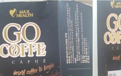 Cà phê Max health chứa chất cấm