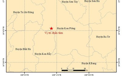 Động đất mạnh nhất trong hơn một thế kỷ xảy ra tại Kon Tum