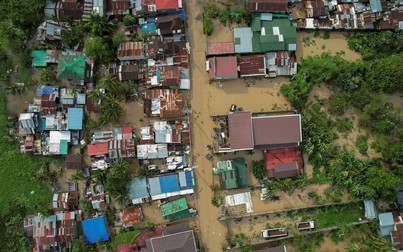 Hình ảnh đảo Luzon của Philippines tan hoang sau siêu bão Noru
