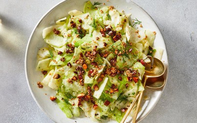 Món ngon mỗi ngày: Salad bắp cải với hạnh nhân