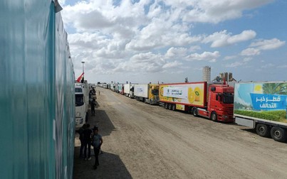 Nga gửi 27 tấn hàng viện trợ nhân đạo tới Gaza