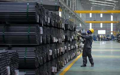Giá sắt thép Trung Quốc có xu hướng giảm
