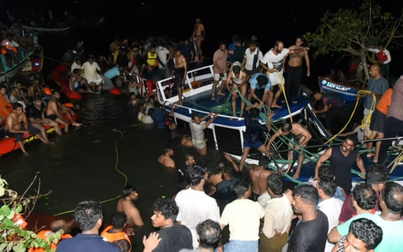 Lật thuyền ở Ấn Độ, ít nhất 22 người thiệt mạng
