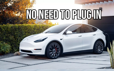 Xe Tesla sắp có sạc không dây?