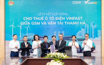 Doanh nghiệp ở Đắk Lắk thuê 250 xe ô tô điện VinFast từ GSM để làm dịch vụ taxi