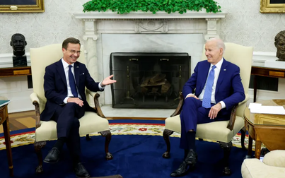 Tổng thống Mỹ Joe Biden 'nóng lòng mong chờ' Thụy Điển gia nhập NATO