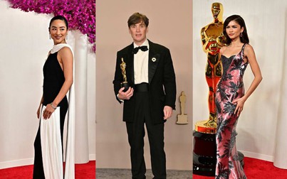 Oscar 2024: Người nổi tiếng mặc gì trên thảm đỏ?