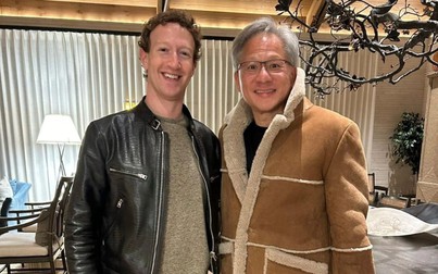 Mark Zuckerberg ví CEO Nvidia Jensen Huang là 'Taylor Swift của giới công nghệ'