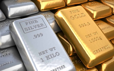 Biến động vàng và bạc ở mức thấp nhất trong thập kỷ