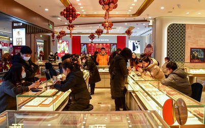 Sức mua kỷ lục, Trung Quốc tạo đà cho giá vàng tăng cao