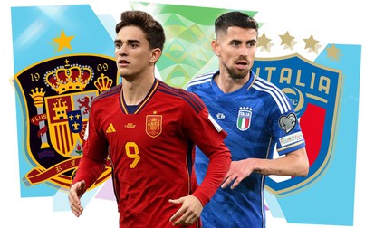 Lịch thi đấu bóng đá hôm nay 20/6: Tâm điểm Tây Ban Nha vs Italia