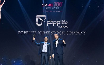 Popplife nhận giải thưởng SME 100 Châu Á 2024