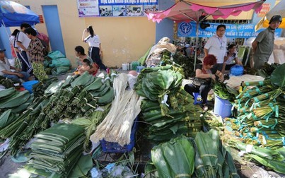 Sài Gòn chợ Tết: Chợ xanh màu lá