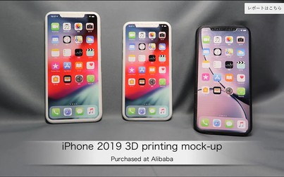 Trên tay mô hình bộ ba iPhone 2019: Màn hình “tai thỏ”, 3 camera sau hình vuông