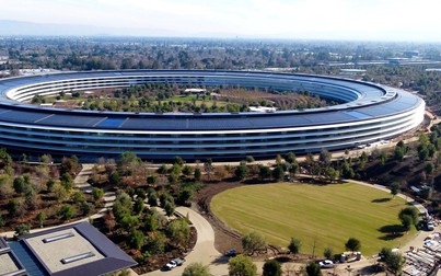 Chỉ cao 4 tầng nhưng trụ sở của Apple là một trong những công trình đắt giá nhất thế giới