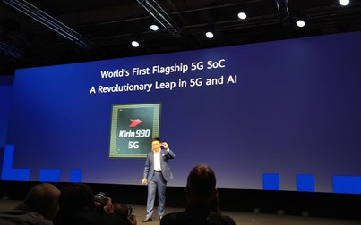 Huawei ra mắt chip Kirin 990 tích hợp 5G đầu tiên trên thế giới
