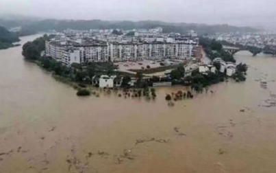 Lũ lụt khiến hơn 8,5 triệu dân điêu đứng ở Trung Quốc