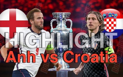 Highlight Anh vs Croatia, bảng D Euro 2021 