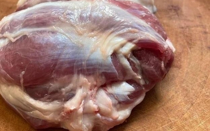 Cách nhận biết thịt lợn nuôi tăng trọng, chứa chất tạo nạc