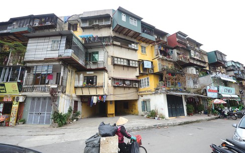 Căn hộ cũ 'ngáo giá'