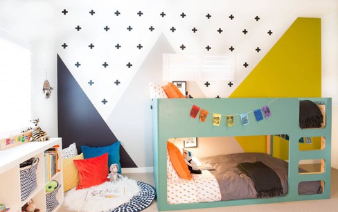 4 mẹo thông minh để thiết kế phòng ngủ chung cho con bạn