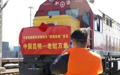Các tuyến đường sắt chở hàng của Trung Quốc trải dài khắp châu Á