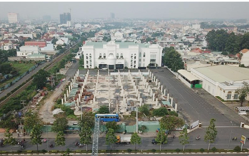 Kiểm tra dự án 'khủng' xây dựng không phép ngay trung tâm TP. Biên Hòa