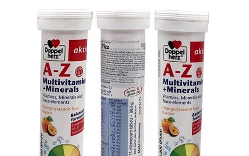 Top 8 viên sủi Vitamin tổng hợp được ưa chuộng nhất