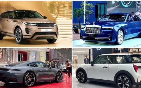 Nhìn lại loạt ô tô mới từ xe sang đến siêu sang ra mắt khách Việt đầu năm 2025