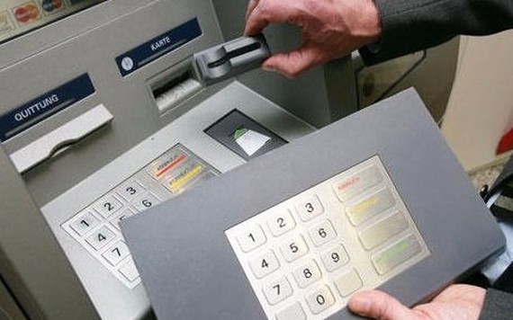 Phát hiện thiết bị lạ được gắn tại trạm ATM