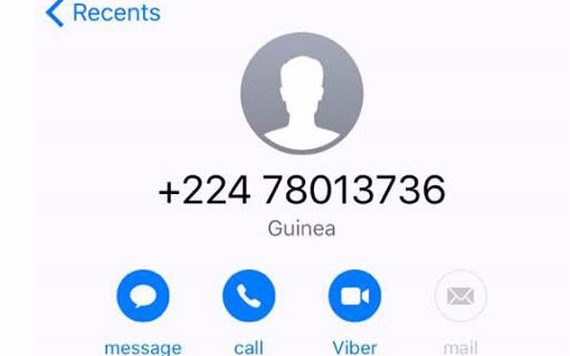 Khách hàng MobiFone mất tiền vì cuộc gọi lừa đảo từ Guinea