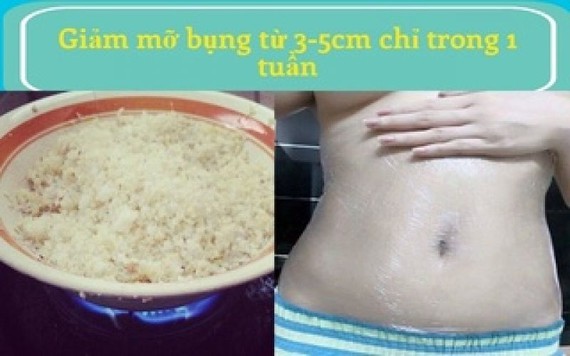 'Bí kíp' triệt tận gốc mỡ bụng, vòng eo giảm từ 3-5cm chỉ trong một tuần