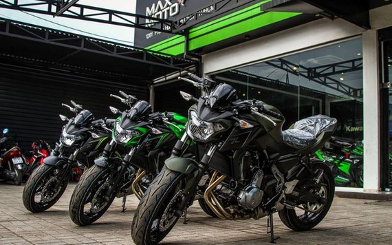 Kawasaki Z650 có thêm ba màu mới, giá bán 218 triệu đồng