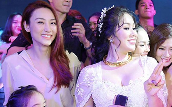Ngân Khánh dự tiệc cưới Lê Phương ở Trà Vinh sau 2 năm rời showbiz