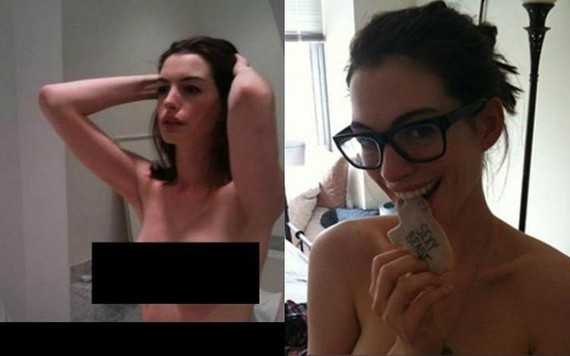 Nữ diễn viên Anne Hathaway bị tung ảnh nóng trên mạng