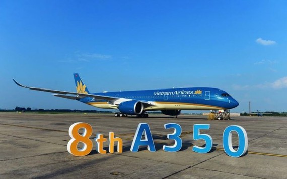 Soi siêu máy bay A350-900 vừa về Việt Nam