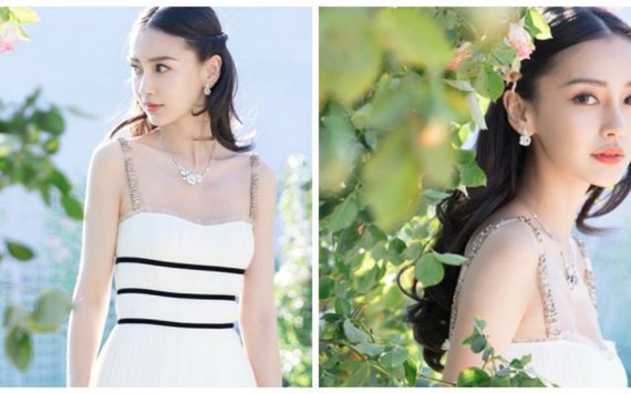 Váy áo khoe sắc 'gái một con' của Angelababy