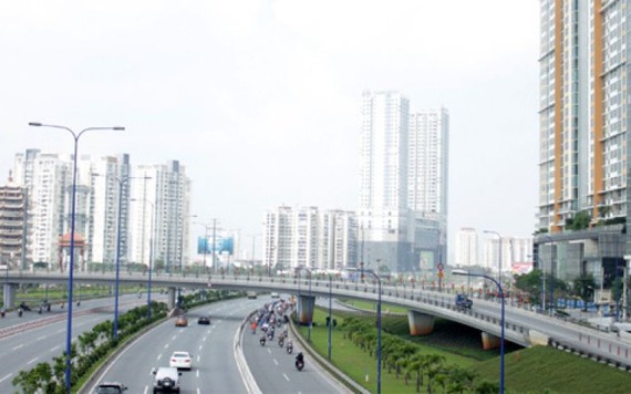 Địa ốc Sài Gòn tăng trưởng gần gấp đôi sau mỗi chu kỳ 5 năm