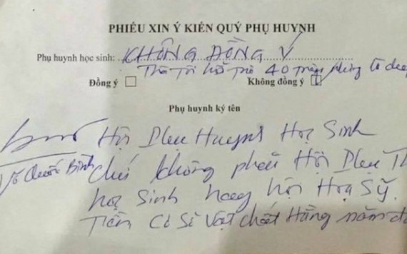 Hội phụ huynh: Chuyện nhỏ như con thỏ!