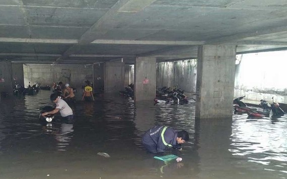 TP.HCM: Chủ đầu tư cao ốc phải chủ động phòng ngừa ngập nước tầng hầm