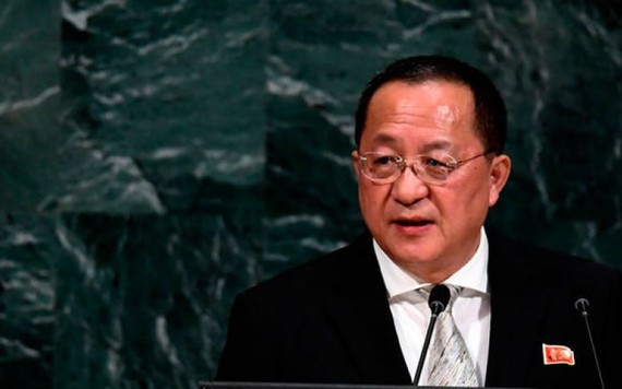 Ngoại trưởng Triều Tiên dọa trút 'mưa lửa' trả đũa Mỹ