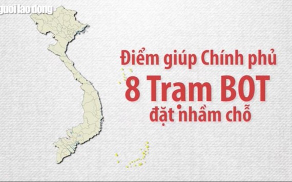 'Điểm mặt' 8 trạm BOT đặt nhầm chỗ