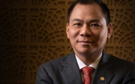 Tỷ phú Phạm Nhật Vượng đang nắm giữ lượng cổ phiếu trị giá gần 110.000 tỉ đồng