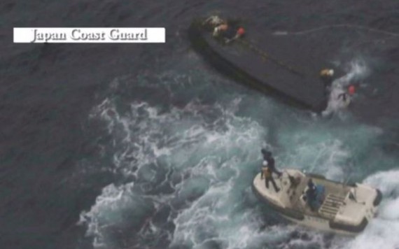 Nhật Bản nỗ lực tìm kiếm 12 ngư dân Triều Tiên mất tích