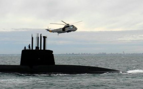 Sáu nước tham gia tìm kiếm tàu ngầm Argentina mất tích trên Đại Tây Dương